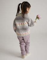 Hayfield Girls Cardigan Knitting Pattern in Blossom Chunky - 5568