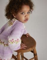 Hayfield Girls Sweater Dress Knitting Pattern in Blossom Chunky - 5569