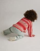 Hayfield Girls Sweater Knitting Pattern in Blossom Chunky - 5573