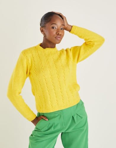 Hayfield Sweater Knitting Pattern in Bonus DK (10591)