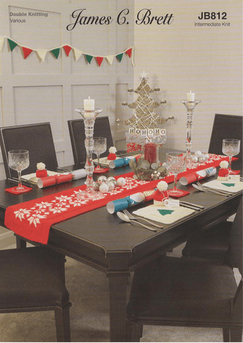James C Brett Christmas Table Accessories (JB812)