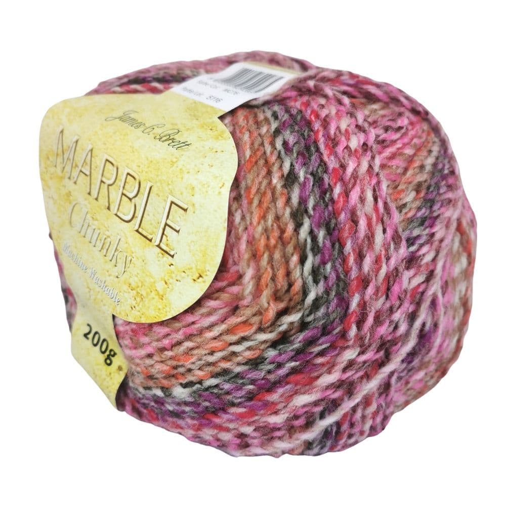 James R Marble James C Brett Marble Chunky - 200g - All Shades