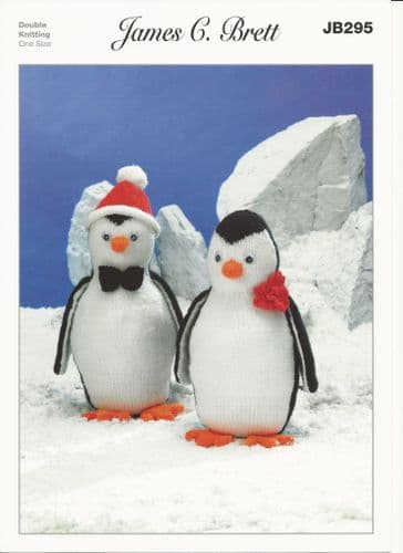 James C Brett Penguins Toy Double Knitting Pattern (JB295)