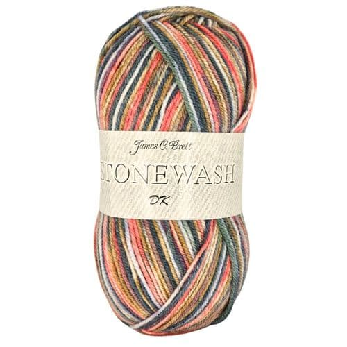 James C Brett Stonewash DK - 100g - All Shades