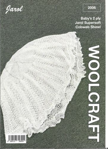 Jarol Baby Cobweb Shawl in Jarol Baby Supersoft 2ply (2006)