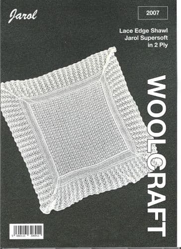 Jarol Lace Edge Shawl in Jarol Baby Supersoft 2ply (2007)