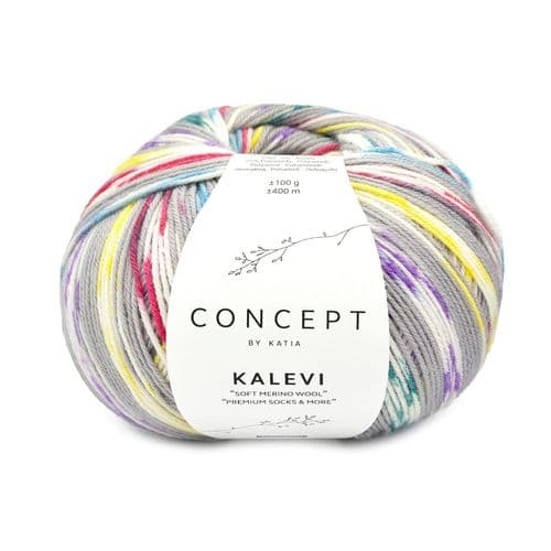 Katia Concept Kalevi Socks 4ply - 100g - All Shades