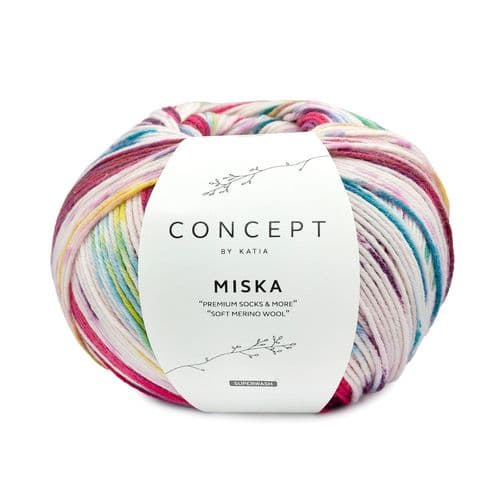 Katia Concept Miska Socks - Sport - 150g - All Shades