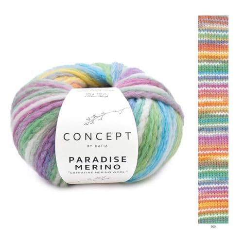 Katia Concept Paradise Merino Chunky - 50g - 5 Shades