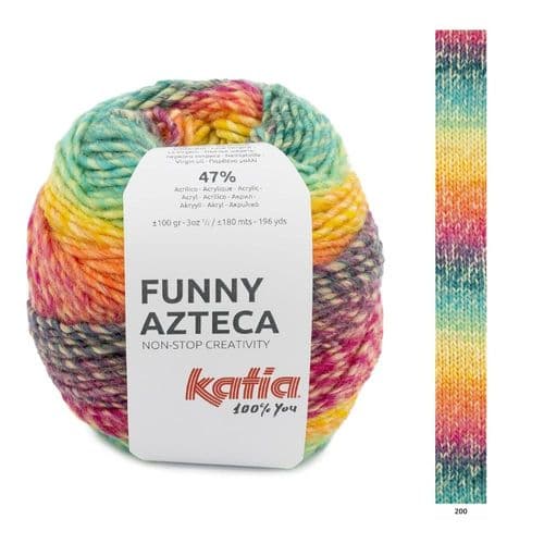 Katia Funny Azteca Chunky - 100g - 6 Shades