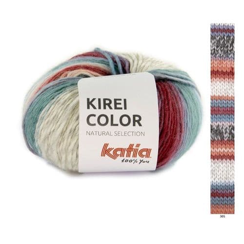 Katia Kirei Color Aran - 100g - 5 Shades