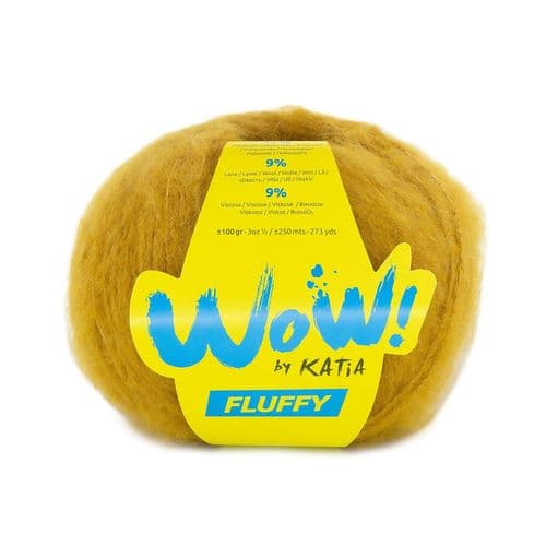 Katia Wow! Fluffy Aran - 100g - All Shades