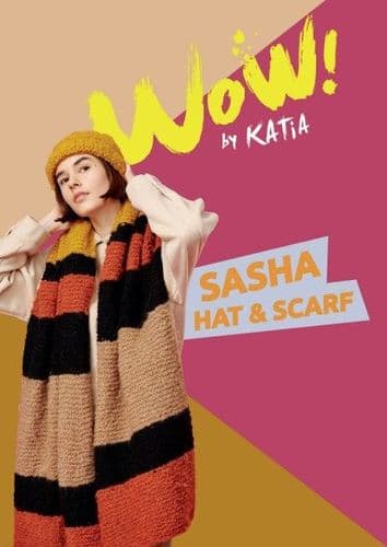 Katia Wow! Fluffy - Hat & Scarf Pattern - FREE PDF DOWNLOAD