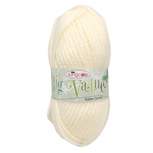 King Cole Big Value Super Chunky - 100g - 12 Shades