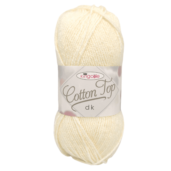 King Cole Cotton Top DK 100g 8 Shades