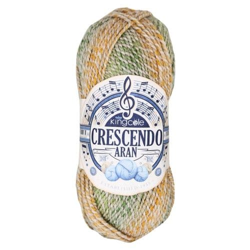 King Cole Crescendo Aran - 100g - All Shades