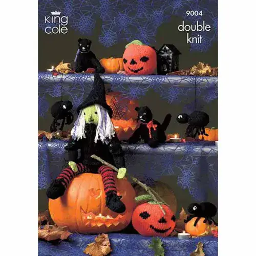 King Cole Halloween Pattern Knitted with Bamboo Cotton DK (9004)