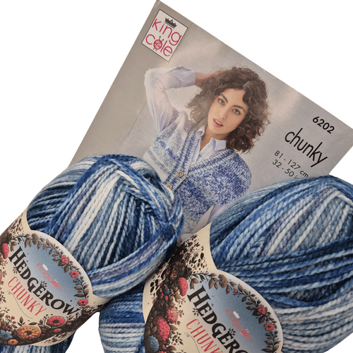 King Cole Hedgerow Chunky Waistcoat Kit
