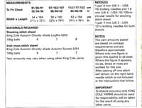 King Cole Ladies Shawls Knitting Pattern in Autumn Chunky (5815)