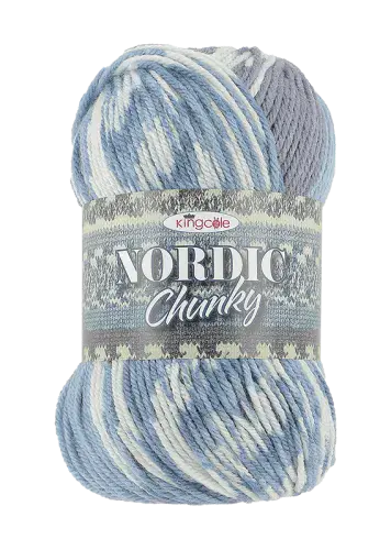 King Cole Nordic Chunky - 150g - 14 Shades