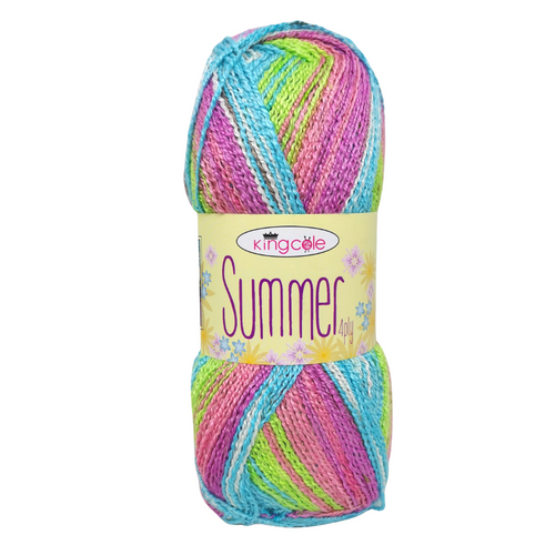King Cole Summer 4Ply - 100g - 6 Shades