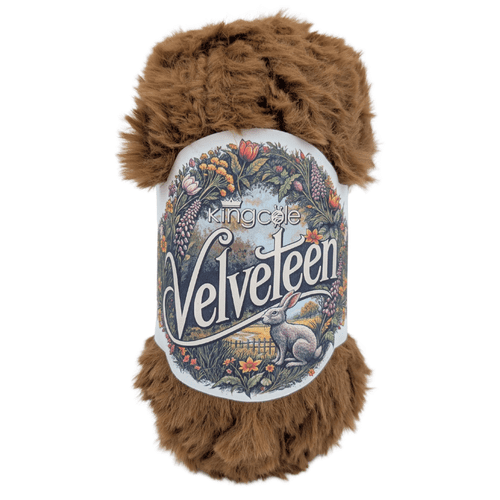 King Cole Velveteen Super Chunky - 100g - Golden Fawn (6129) CLEARANCE