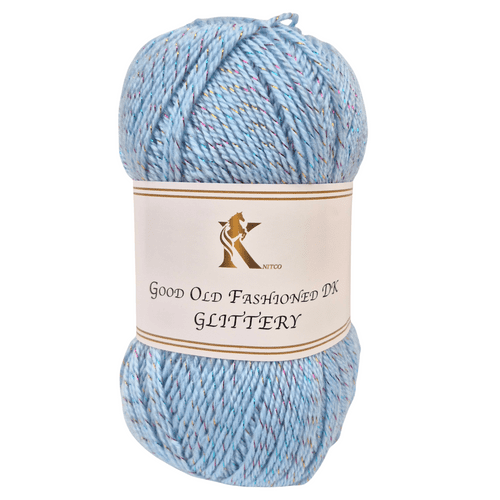 Knitco Good Old Fashioned GLITTERY DK - 100g - All Shades