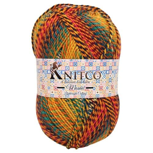 Knitco Mosaic Aran/Lightweight Chunky - 300g - All Shades