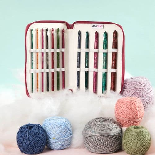 KnitPro Dreamz Single Ended Crochet Hook Grande Set