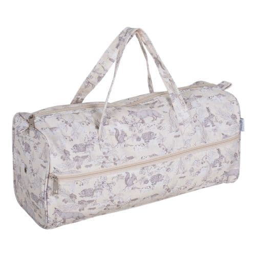 Knitting Bag: Woodland Toile
