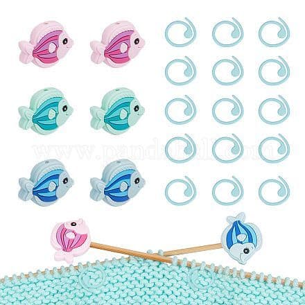 Knitting Tool Kit - Needle Protectors & Stitch Markers - Fish [W1.1A]