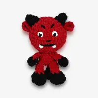 Knitty Critters - Halloween Amigurumi Crochet Kit - Devil