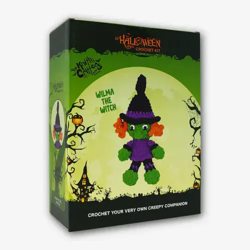 Knitty Critters - Halloween Amigurumi Crochet Kit - Witch