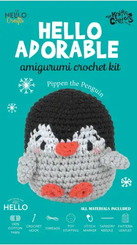 Knitty Critters - Hello Adorable Amigurumi Crochet Kit