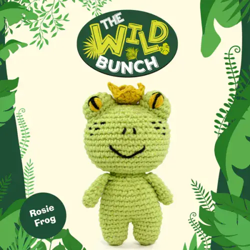 Knitty Critters - The Wild Bunch - Rosie Frog
