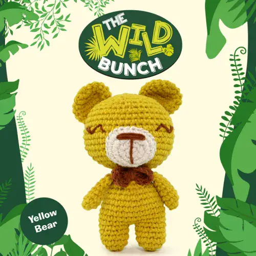 Knitty Critters - The Wild Bunch - Yellow Bear