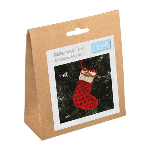 Macrame Kit: Stocking