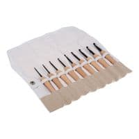 Milward Beech Handle Crochet Hook Set (Pack of 9)