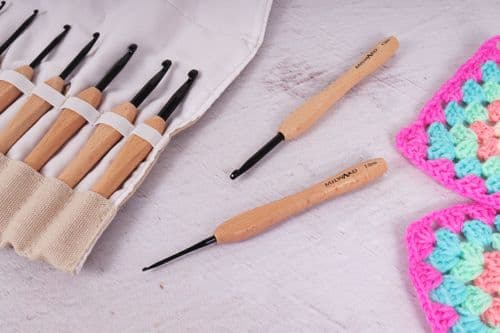 Milward Beech Handle Crochet Hook Set (Pack of 9)