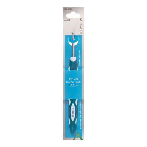 Milward Soft Grip Crochet Hook - 15cm/17cm - 2.5mm-15.00mm