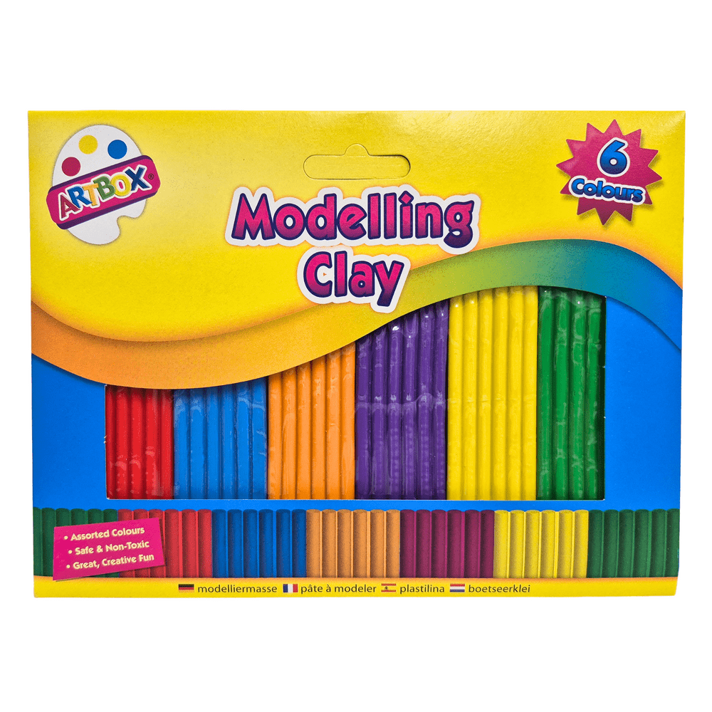 Modelling Clay Colouring Modelling Clay 6 Colours