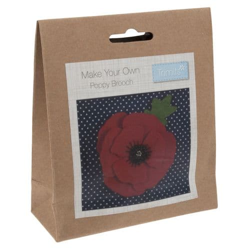 MYO Poppy Brooch