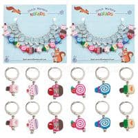 NBEADS Dessert Stich Markers - Set of 12 (W8.1A)