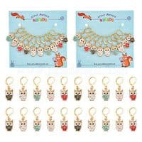 NBEADS Owle's Stich Markers - Set of 10 (W7.2B)
