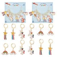 NBEADS Rainbows & Unicorn Stich Markers - Set of 12 (W6.2A)