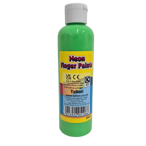 Neon Finger Paints 200ml
