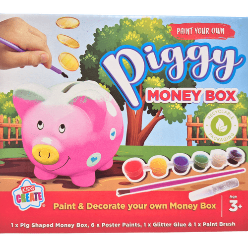 Paint your own Money Box - Piggy
