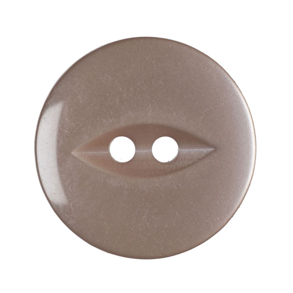 Polyester Fisheye Button - 19mm