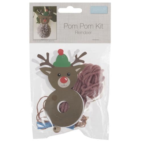 Pom Pom Kit Reindeer