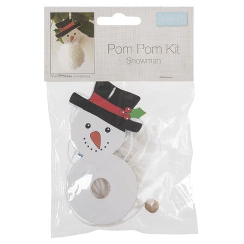 Pom Pom Kit Snowman